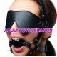Face mask with mouth ball Face mask with mouth ball