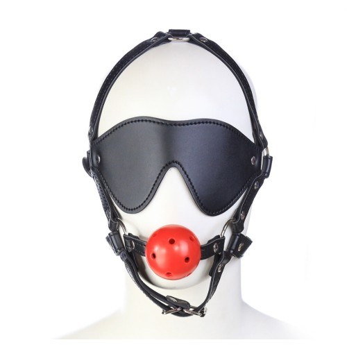 Face mask with mouth ball Face mask with mouth ball