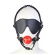 Face mask with mouth ball Face mask with mouth ball