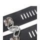 Leather black cuffs Leather black cuffs