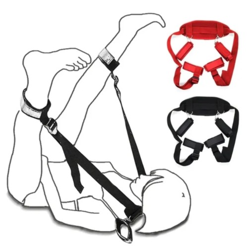 BDSM restraint, wrist legs and hand ankle cuffs