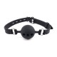 Leather band mouth gag