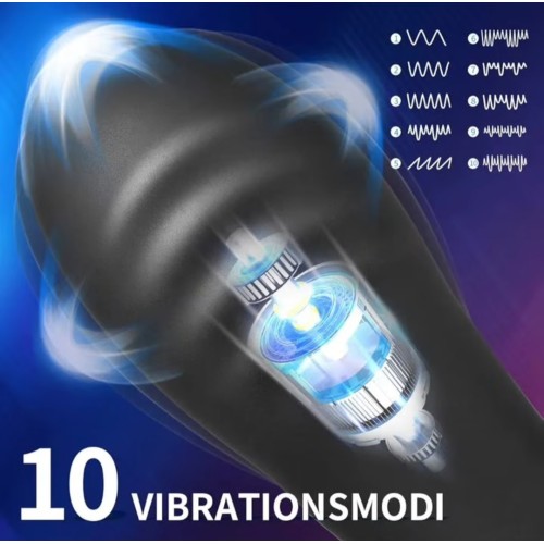 Prostate vibrator with remote Prostate vibrator with remote