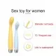 Clitoris and G-spot stimulation vibrator